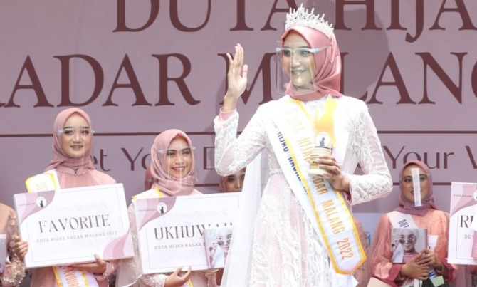 Th Winner, Mahkota Duta Hijab Radar Malang 2022 Milik Mahasiswi Unisma Malang