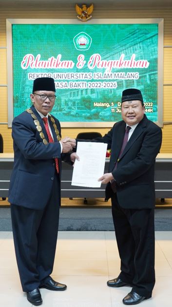 Prof. Maskuri Kembali Terpilih 3 Periode sebagai Rektor Unisma Malang 2022-2026